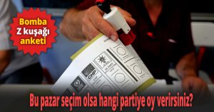 Bomba Z kuşağı anketi