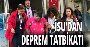 İSU’DAN 12 İLÇE ŞUBE MÜDÜRLÜĞÜ’NDE DEPREM TATBİKATI