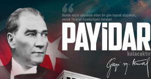 Başkan Yıldızlı ''Saat 9’u 5 geçe Ata’mızın huzurundayız''