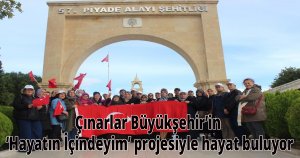 Çınarlar Büyükşehir’in ‘Hayatın İçindeyim’ projesiyle hayat buluyor