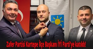 Zafer Partisi Kartepe İlçe Başkanı İYİ Parti’ye katıldı!