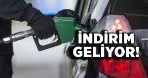 Benzine indirim geliyor