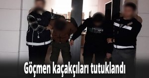 Göçmen kaçakçıları tutuklandı