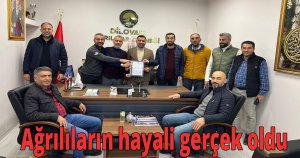 Ağrılıların hayali gerçek oldu