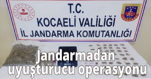 Jandarmadan uyuşturucu operasyonu