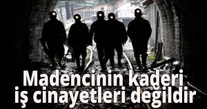EMEP Kocaeli: Madencinin kaderi iş cinayetleri değildir