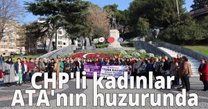 CHP'likadınlar ATA'nın huzurunda