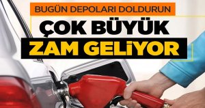 Motorine büyük zam