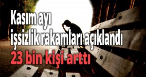 Kasım ayı işsizlik rakamları açıklandı