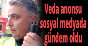 Veda anonsu sosyal medyada gündem oldu