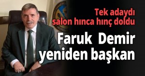 Tek adaydı salon hınca hınç doldu