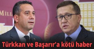 Türkkan ve Başarır'a kötü haber