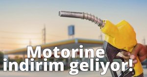 Motorine indirim geliyor!