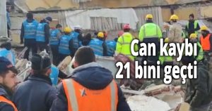 Deprem felaketin acı bilançosu artmaya devam ediyor