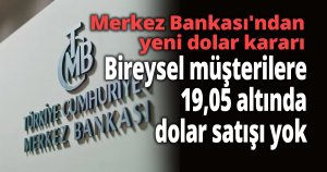 Merkez Bankası'ndan deprem sonrası yeni dolar kararı