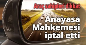 Araç sahipleri dikkat