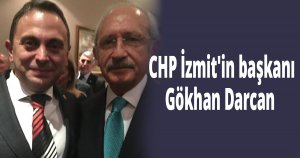 CHP İzmit'in başkanı Gökhan Darcan 