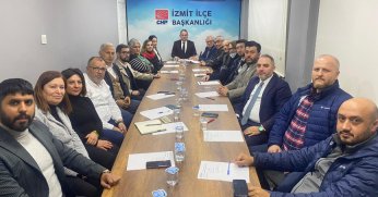 CHP İzmit İlçe Başkanı Gökhan Darcan;