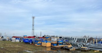 Teleferiğin elektromekanik parçaları geldi