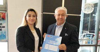 Cengiz Sarıbay milletvekili aday adaylık başvurusunu yaptı 