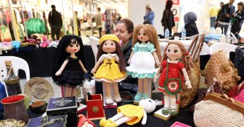 Kadın girişimciler ürünlerini pazarladı