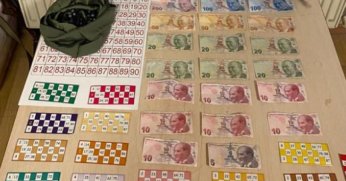 9 kumar oynayan şahsa işlem yapıldı