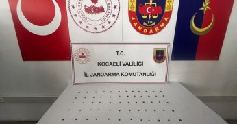 Jandarma ekiplerinden tarihi eser operasyonu