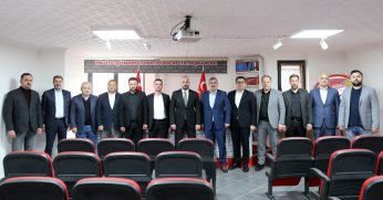 KOTO’dan MHP İl Başkanı Demirbaş’a ‘hayırlı olsun’ ziyareti