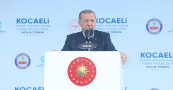 Cumhurbaşkanı Erdoğan 'Adı Koca, gönlü yüce, tabiatın ve tarihin şehri Kocaeli'