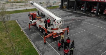 Büyükşehir İtfaiyesinden operatör eğitimi