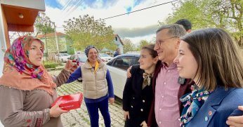 İYİ PARTİLİ TÜRKKAN KÖRFEZ’İN KÖYLERİNİ KARIŞ KARIŞ GEZDİ