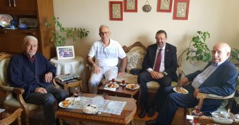 Eski Dostlardan Turan Sarı’yı ziyaret
