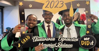 Kocaeli’nin uluslararası öğrencileri mezuniyet heyecanı yaşıyor