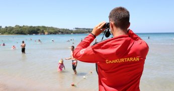 Sahillerde 494 kişi boğulmaktan kurtarıldı