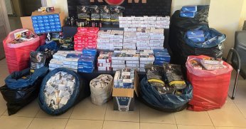 Gebze ve Darıca'da binlerce kaçak sigara ele geçirildi