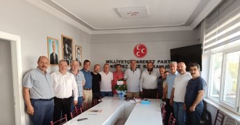 Önal ve yönetimi bu kez Körfez MHP ile buluştu