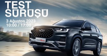 Chery Plaza Kocaeli Kaya’da Test Sürüş Etkinliğine Davetlisiniz!