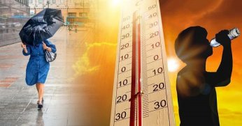 Sıcak gidiyor yağmur geliyor