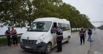 Büyükşehir’den servis araçlarına sıkı denetim