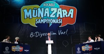 Münazarada ödüller sahiplerini buldu