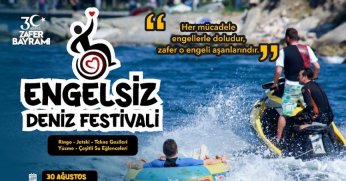 Büyükşehir’den 3. Engelsiz Deniz Festivali