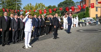 Kent protokolü Atatürk'ün huzurunda