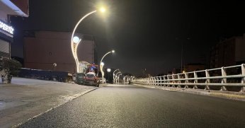 Körfez Eşref Bitlis Caddesi ışıl ışıl oldu