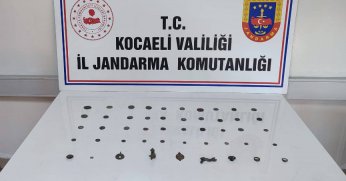 Jandarma ekipleri tarihi eser ele geçirdi