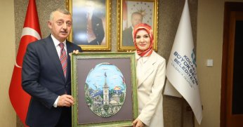 Bakan Göktaş’tan Büyükşehir’e ziyaret