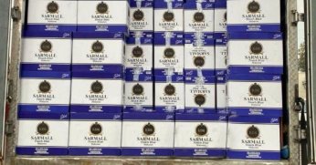 8 milyon 300 bin adet makaron ele geçirildi!