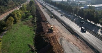 Kocaeli Stadyumu yolunda trafik düzenlemesi
