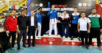 Karate Şampiyonasında Kağıtspor rüzgârı