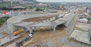 Yeşilova-Solaklar Kavşağı’nda ilerleme yüzde 60