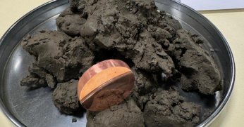 Körfez dip çamurundan tuğla ve balata